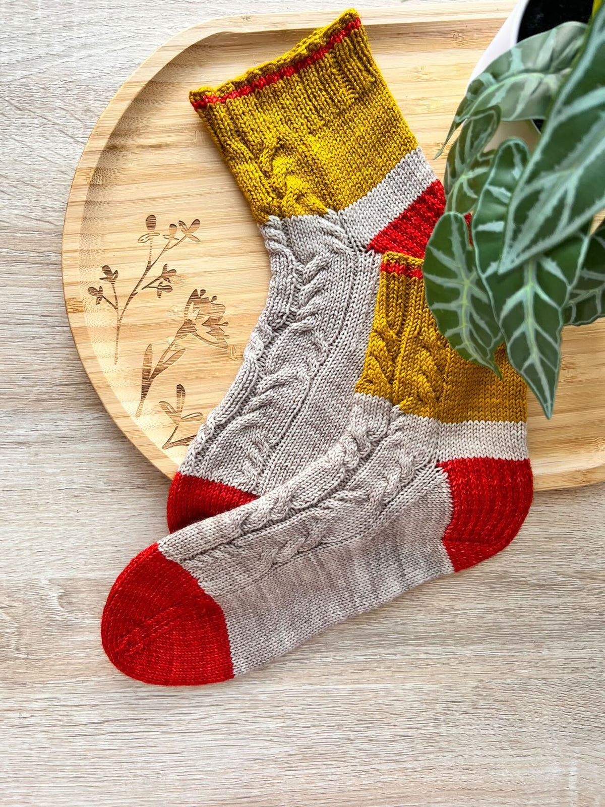Hunter Socks - Sock Set-  Dyed to Order - Sweet Pea & Sparrow Hand Dyed Yarns