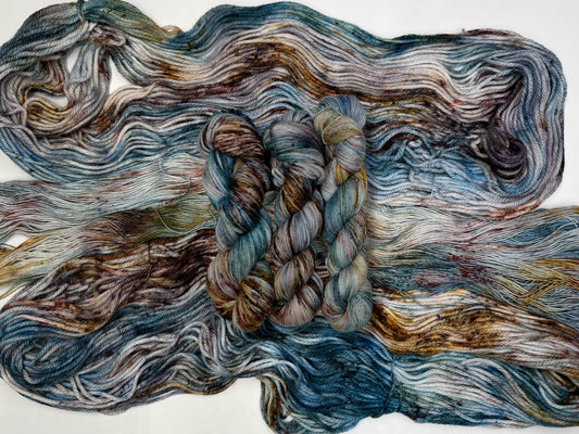 Snuggle Up-  Dyed to Order - Sweet Pea & Sparrow Hand Dyed Yarns