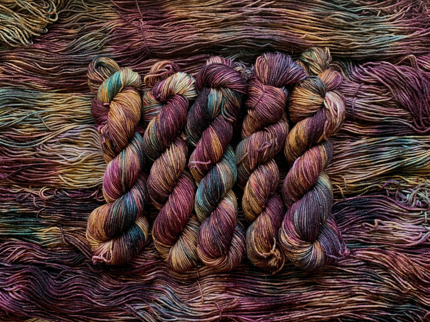 Highland Cow - Dyed to Order - Sweet Pea & Sparrow Hand Dyed Yarns