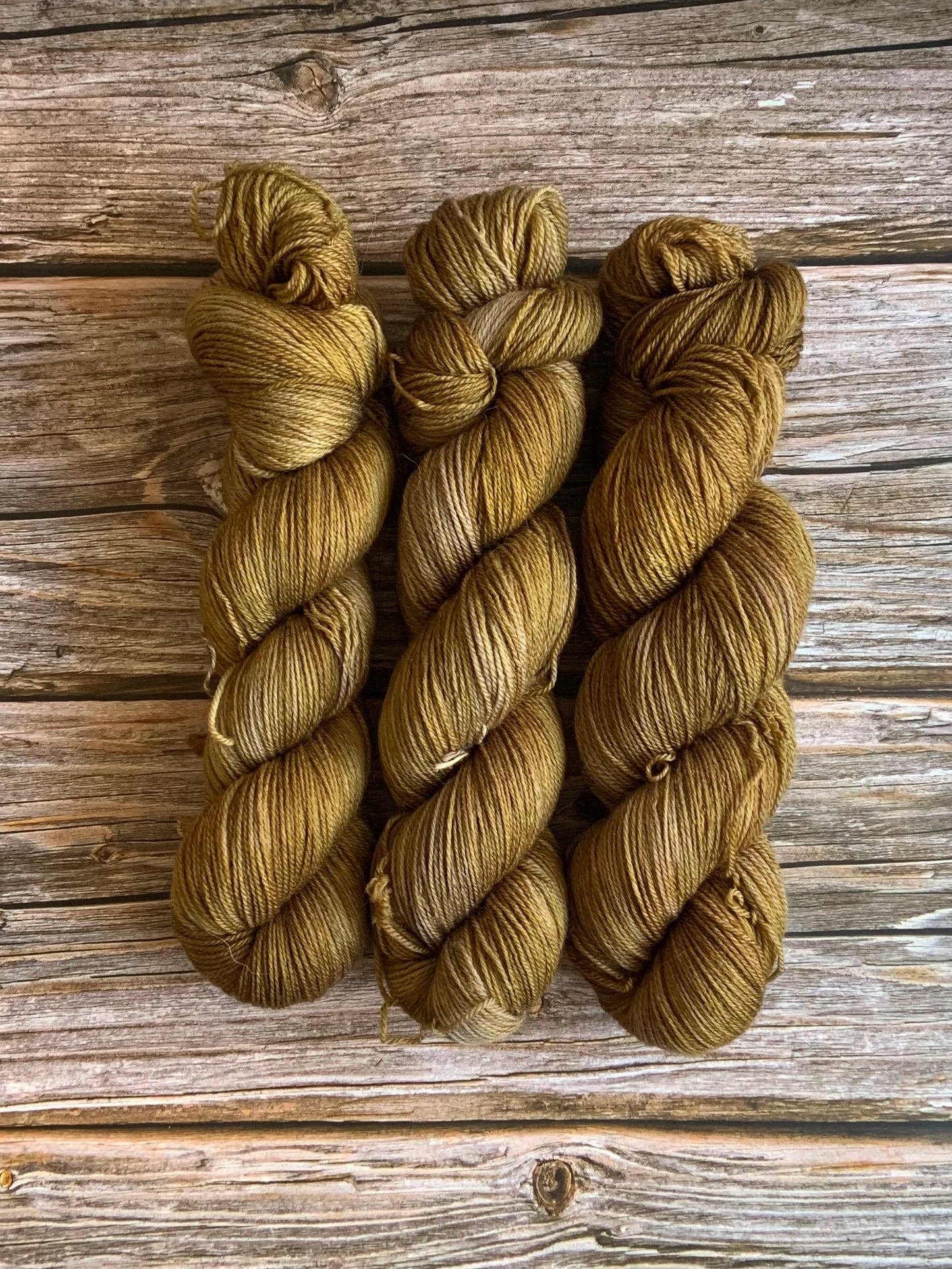 Onion Skins -  Dyed to Order - Sweet Pea & Sparrow Hand Dyed Yarns