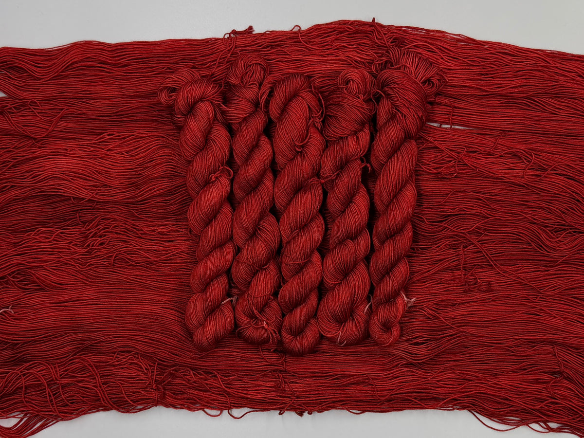 Mahogany -  Dyed to Order - Sweet Pea & Sparrow Hand Dyed Yarns