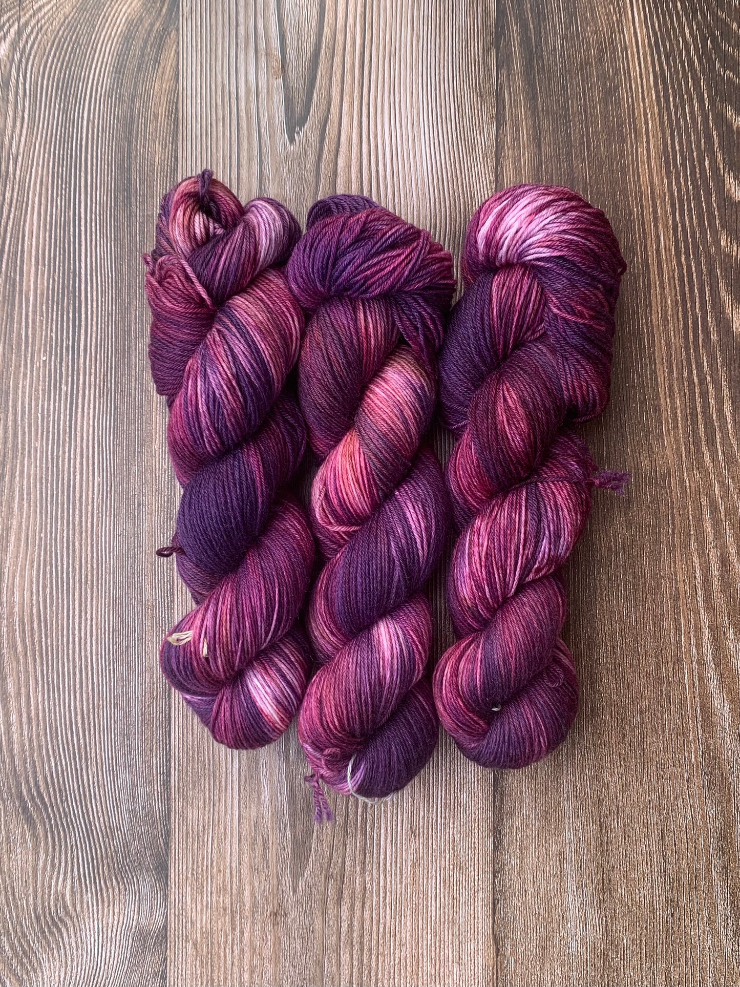 Plum Dandy -  Dyed to Order - Sweet Pea & Sparrow Hand Dyed Yarns