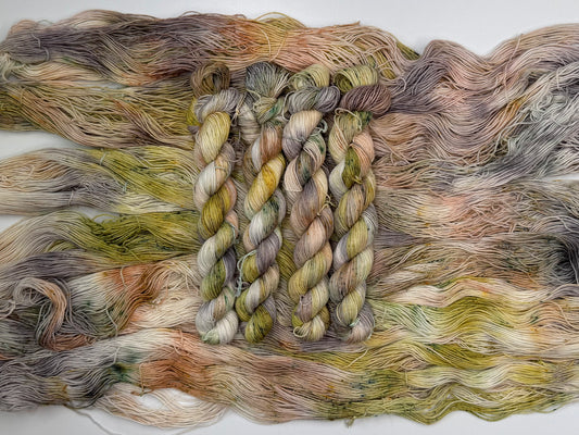 Hello April - Dyed to Order - Sweet Pea & Sparrow Hand Dyed Yarns