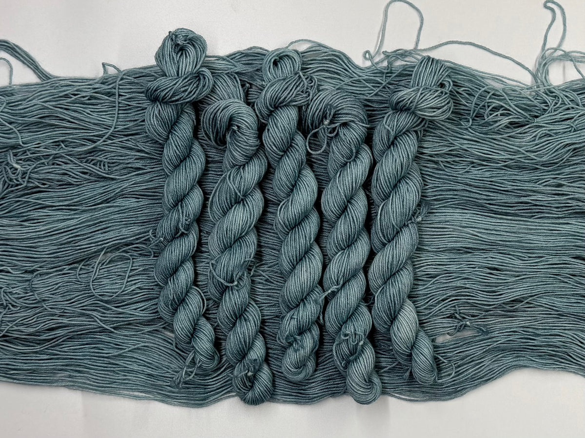 Baby Blue Eyes- Dyed to Order - Sweet Pea & Sparrow Hand Dyed Yarns