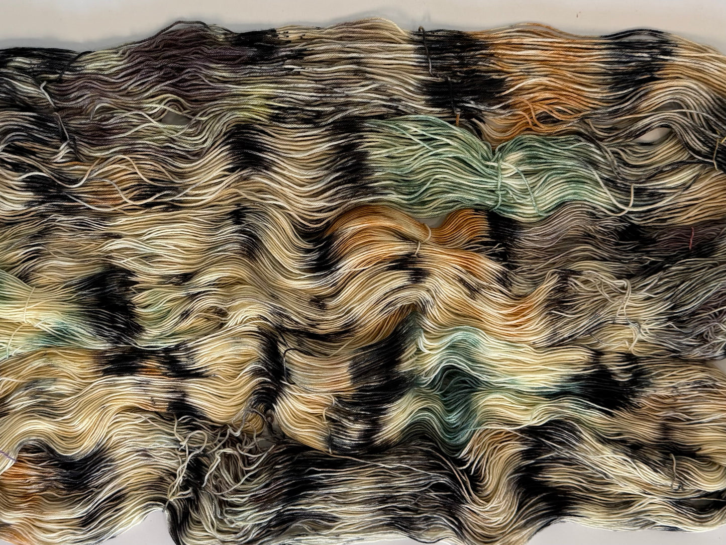 Butterfly Effect-  Dyed to Order - Sweet Pea & Sparrow Hand Dyed Yarns - August Flutter  Club