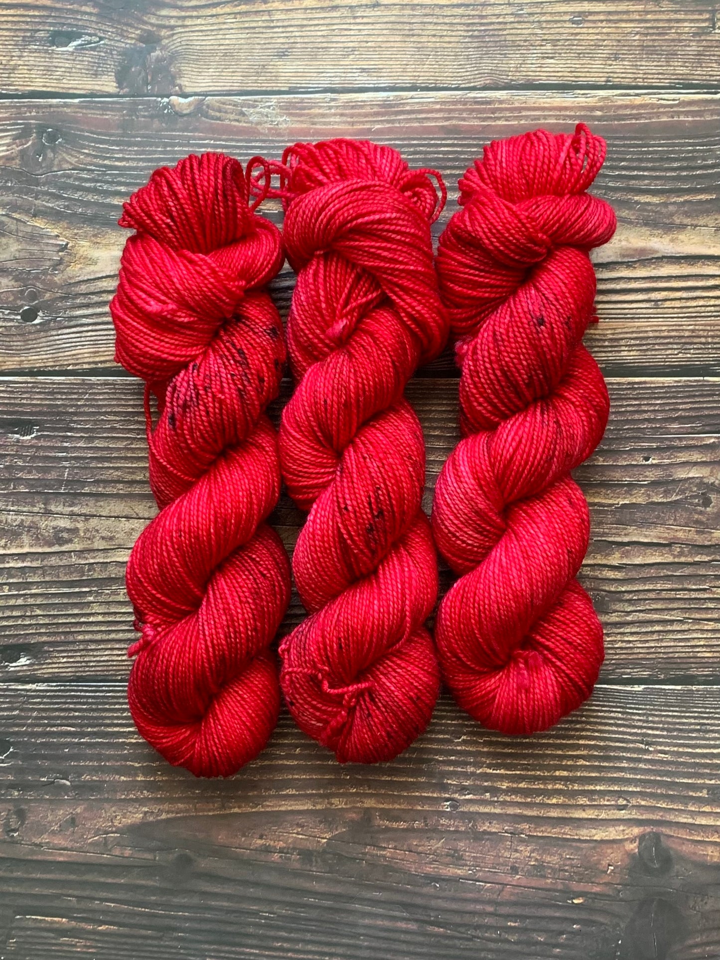 Cardinals -  Dyed to Order - Sweet Pea & Sparrow Hand Dyed Yarns