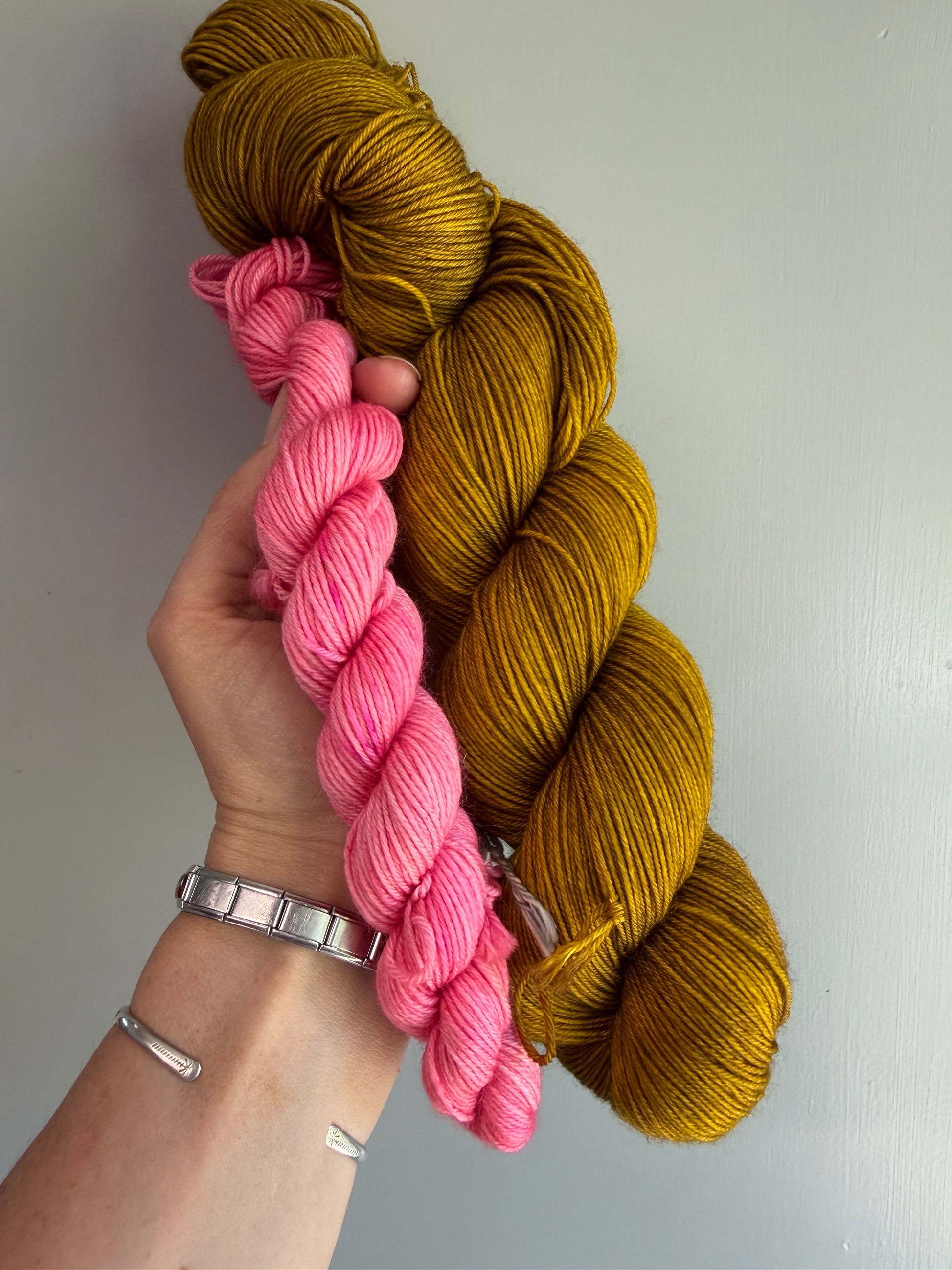 Week 3- Pickle Juice with Let It Fly mini skein 