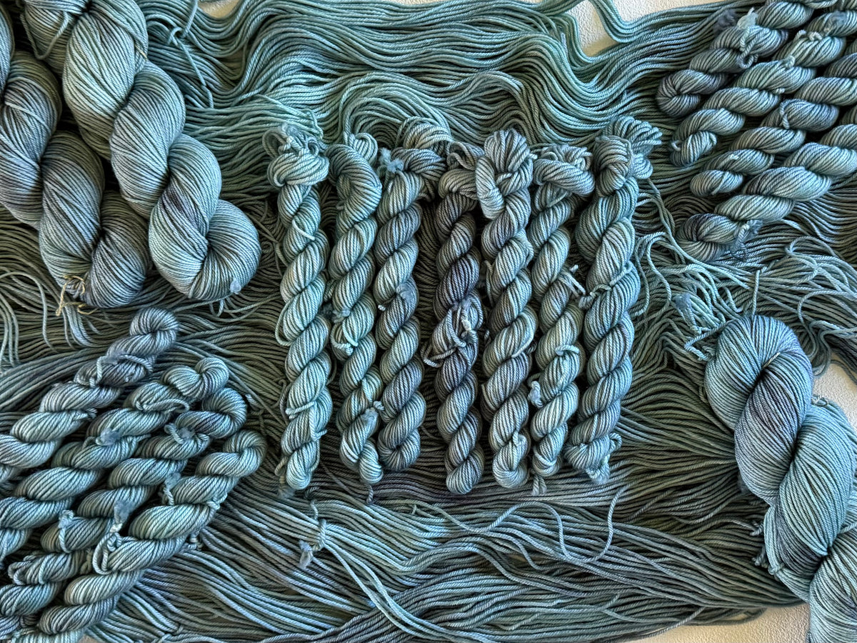 Dreamers Sky-  Dyed to Order - Sweet Pea & Sparrow Hand Dyed Yarns