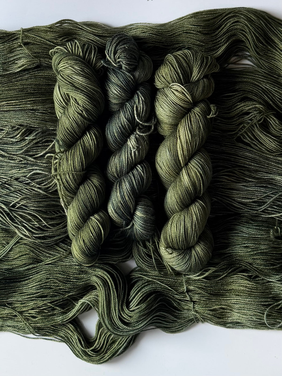 Green Kingfisher -  Dyed to Order - Sweet Pea & Sparrow Hand Dyed Yarns