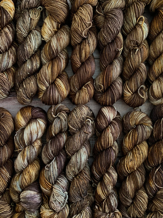 Coffee Grounds - Life's Little Things Collection - Sweet Pea & Sparrow - Dyed to Order