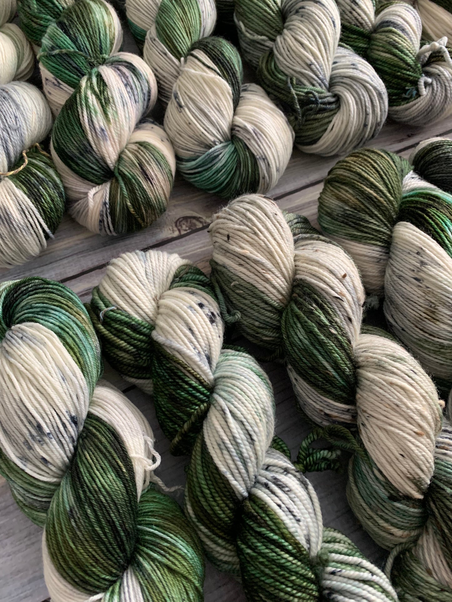 Green Barn- Life's Little Things Collection - Dyed to Order - Sweet Pea & Sparrow Hand Dyed Yarns