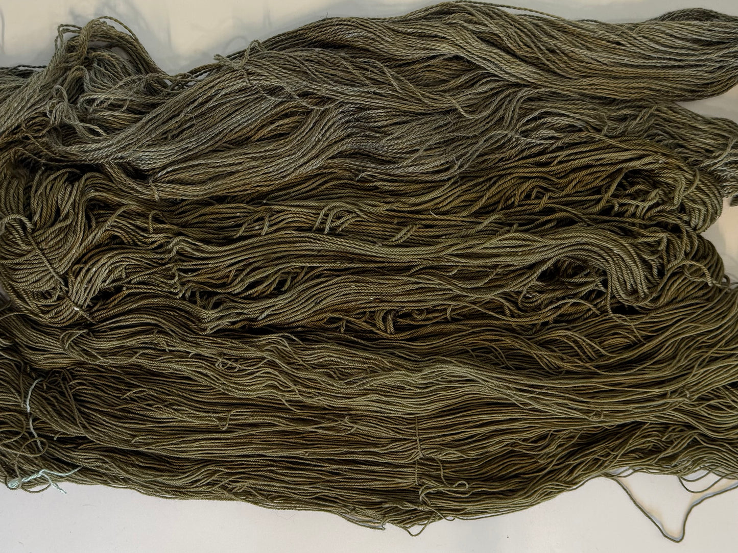 Olive Egger - Hand dyed yarn - Pre Order - Homestead Collection - Sweet Pea & Sparrow
