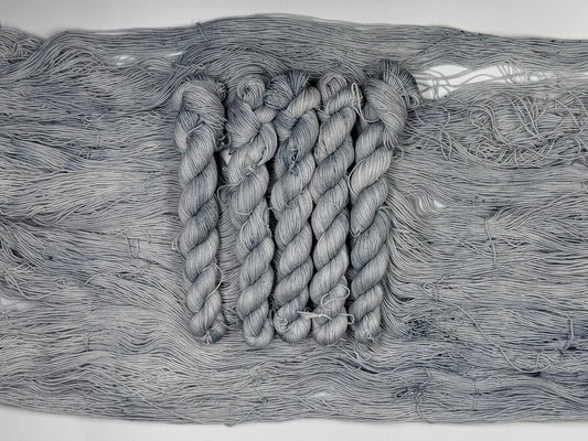 Whiteout -  Dyed to Order - Sweet Pea & Sparrow Hand Dyed Yarns
