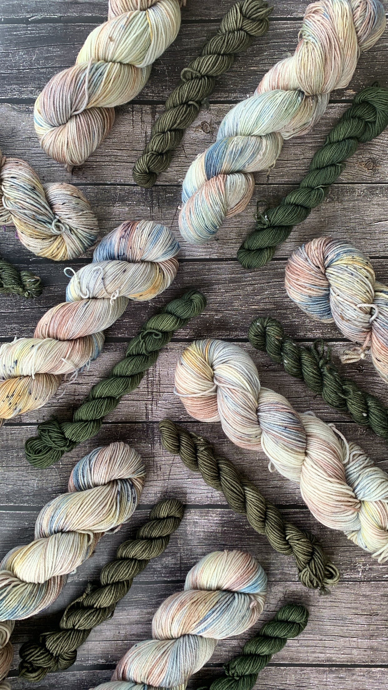 June- Sock Set-  Dyed to Order - Sweet Pea & Sparrow Hand Dyed Yarns