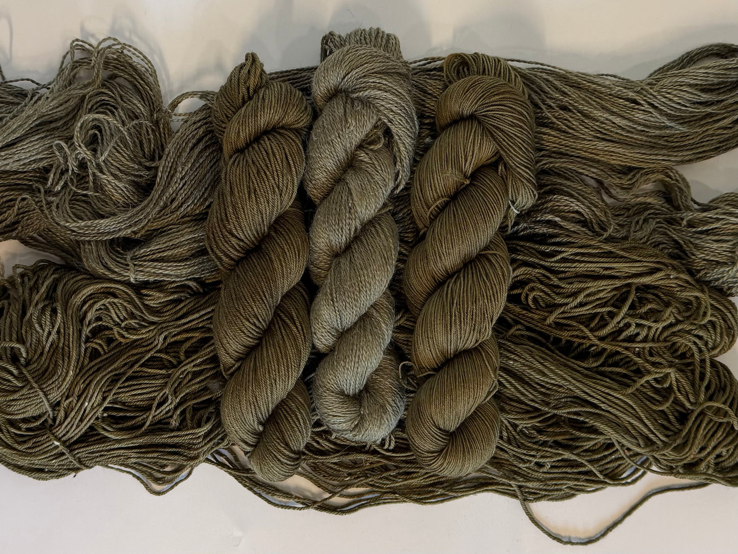 Olive Egger - Hand dyed yarn - Pre Order - Homestead Collection - Sweet Pea & Sparrow