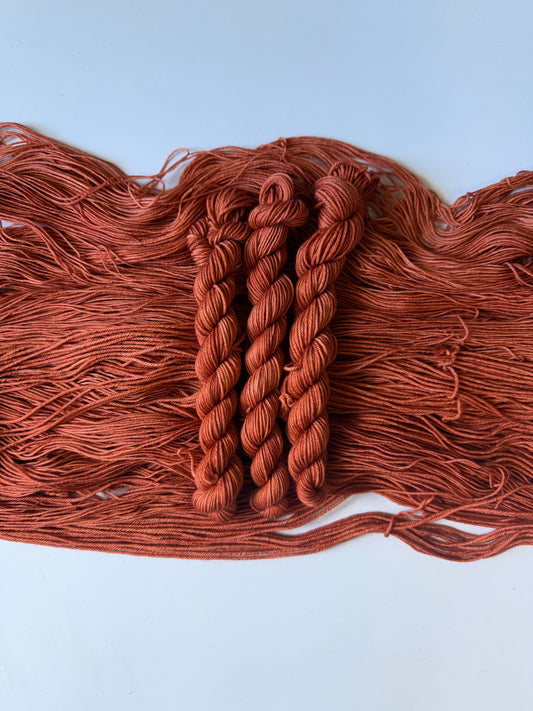 Tiger Lily-  Dyed to Order - Sweet Pea & Sparrow Hand Dyed Yarns
