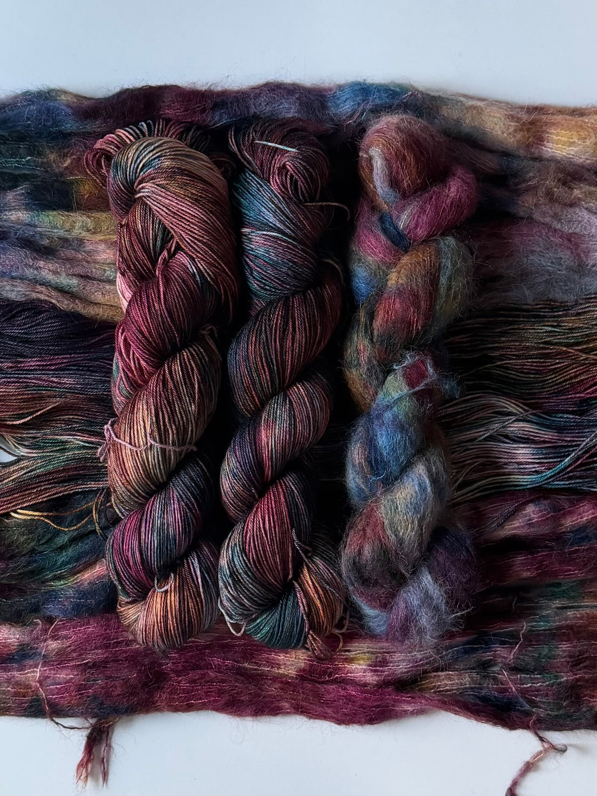 Blueberry Pie-  Dyed to Order - Sweet Pea & Sparrow Hand Dyed Yarns