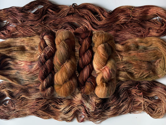 Barn Cat -  Dyed to Order - Sweet Pea & Sparrow Hand Dyed Yarns