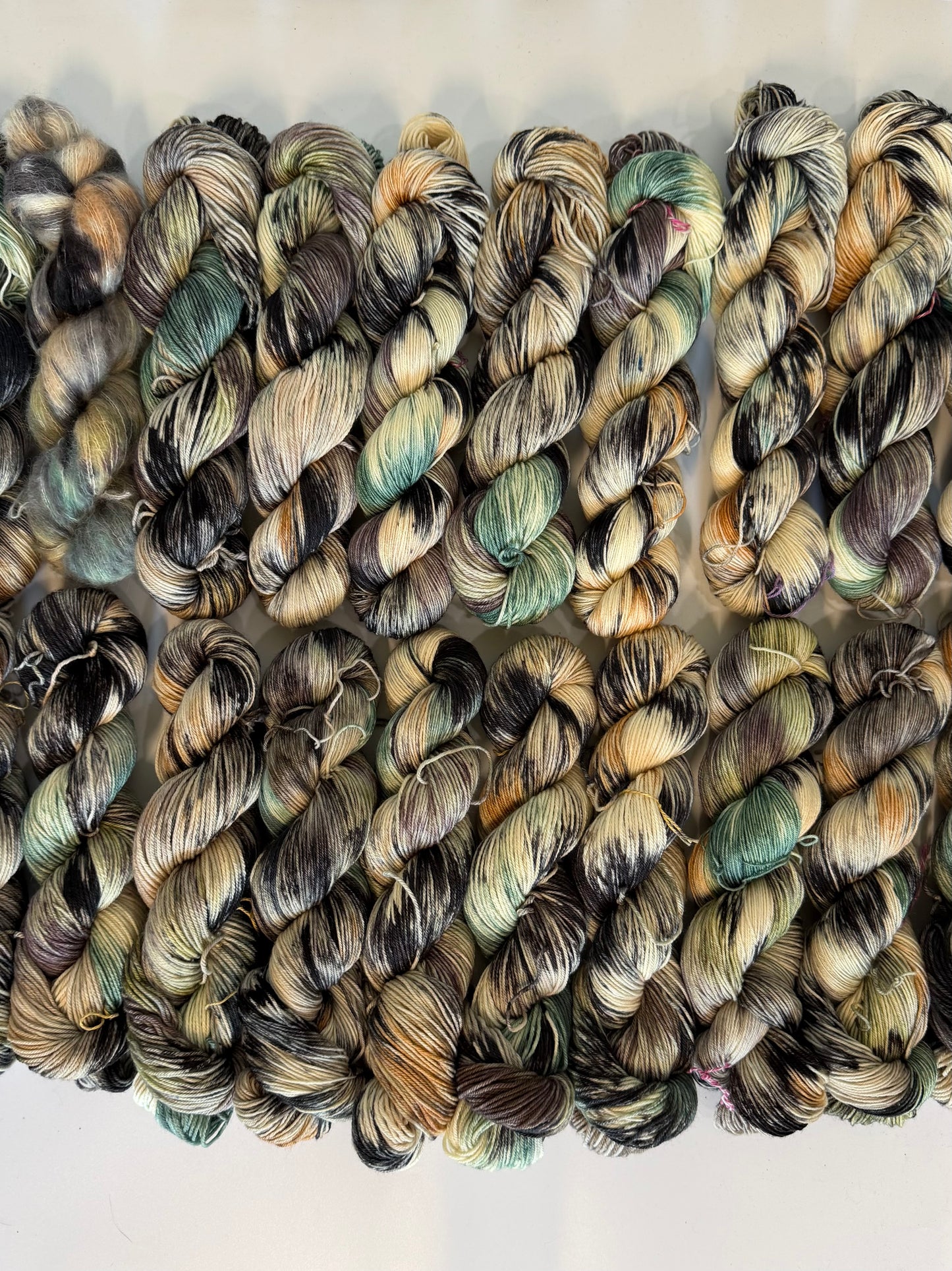 Butterfly Effect-  Dyed to Order - Sweet Pea & Sparrow Hand Dyed Yarns - August Flutter  Club