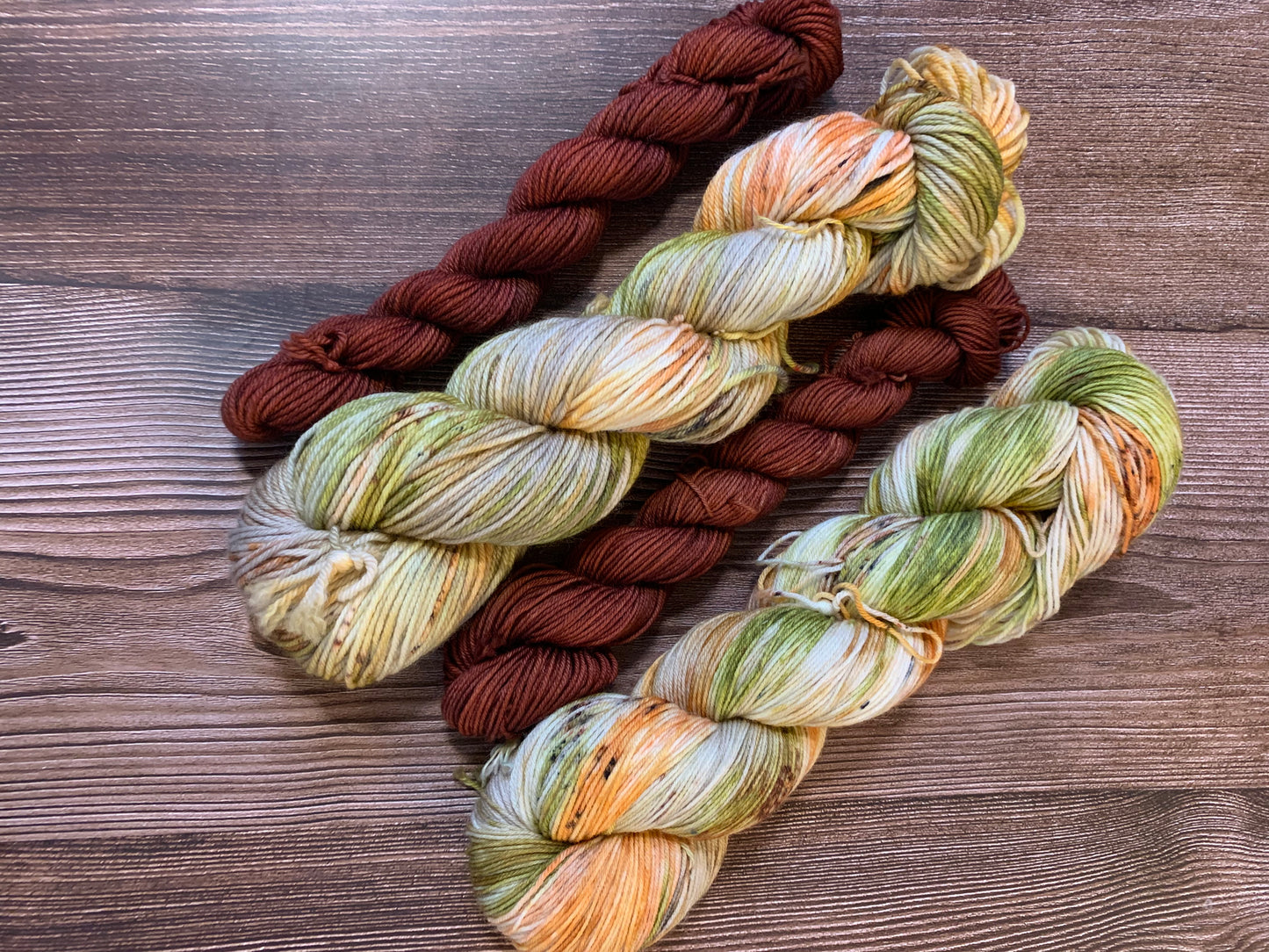 Quilted & Warm Cloves- Sock Set- Collab with K by K Collections -  Dyed to Order - Sweet Pea & Sparrow Hand Dyed Yarns