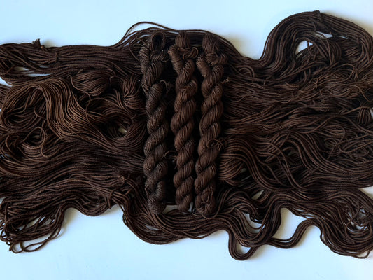Chestnut-  Dyed to Order - Sweet Pea & Sparrow Hand Dyed Yarns