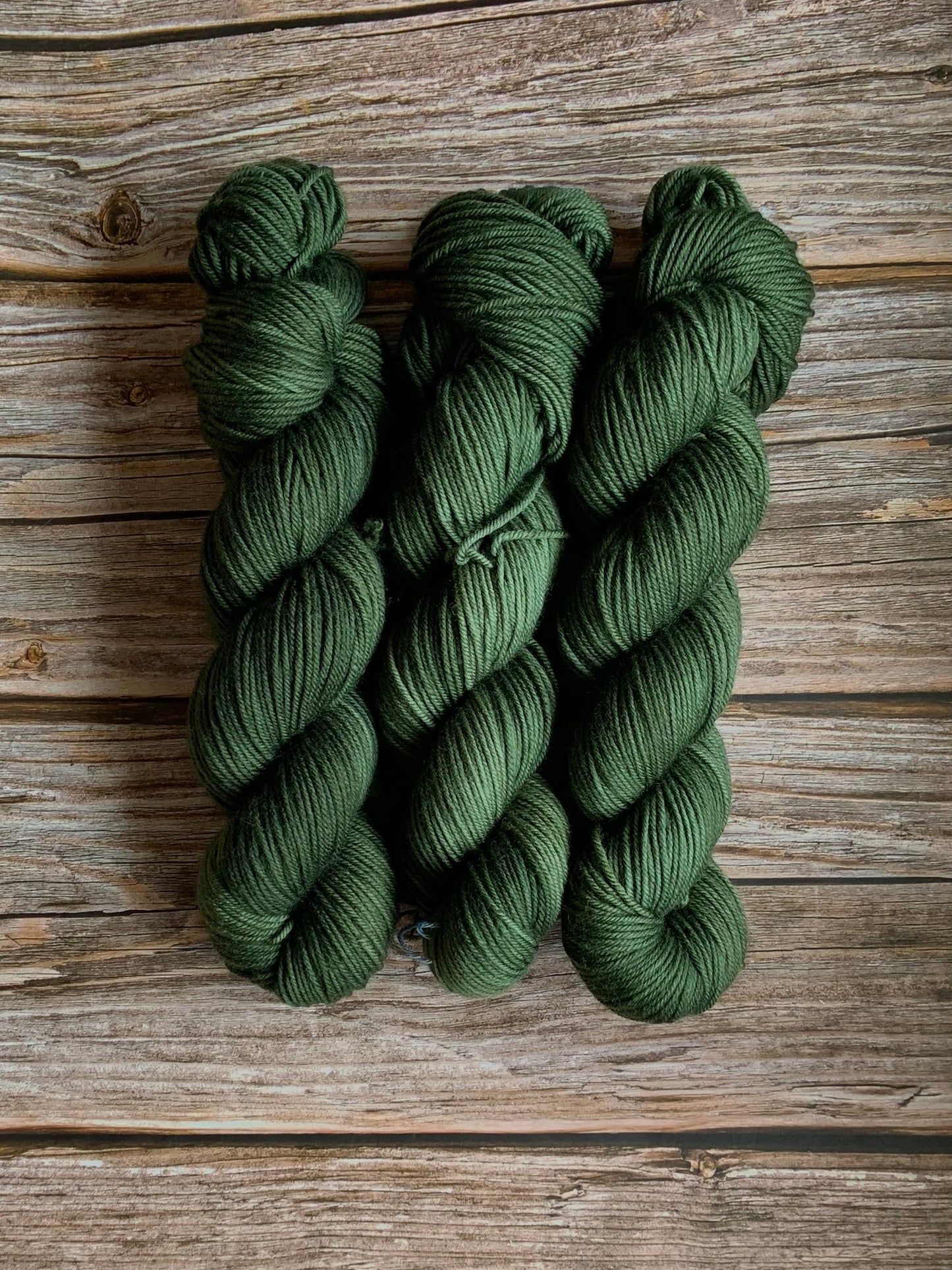 Green Kingfisher -  Dyed to Order - Sweet Pea & Sparrow Hand Dyed Yarns