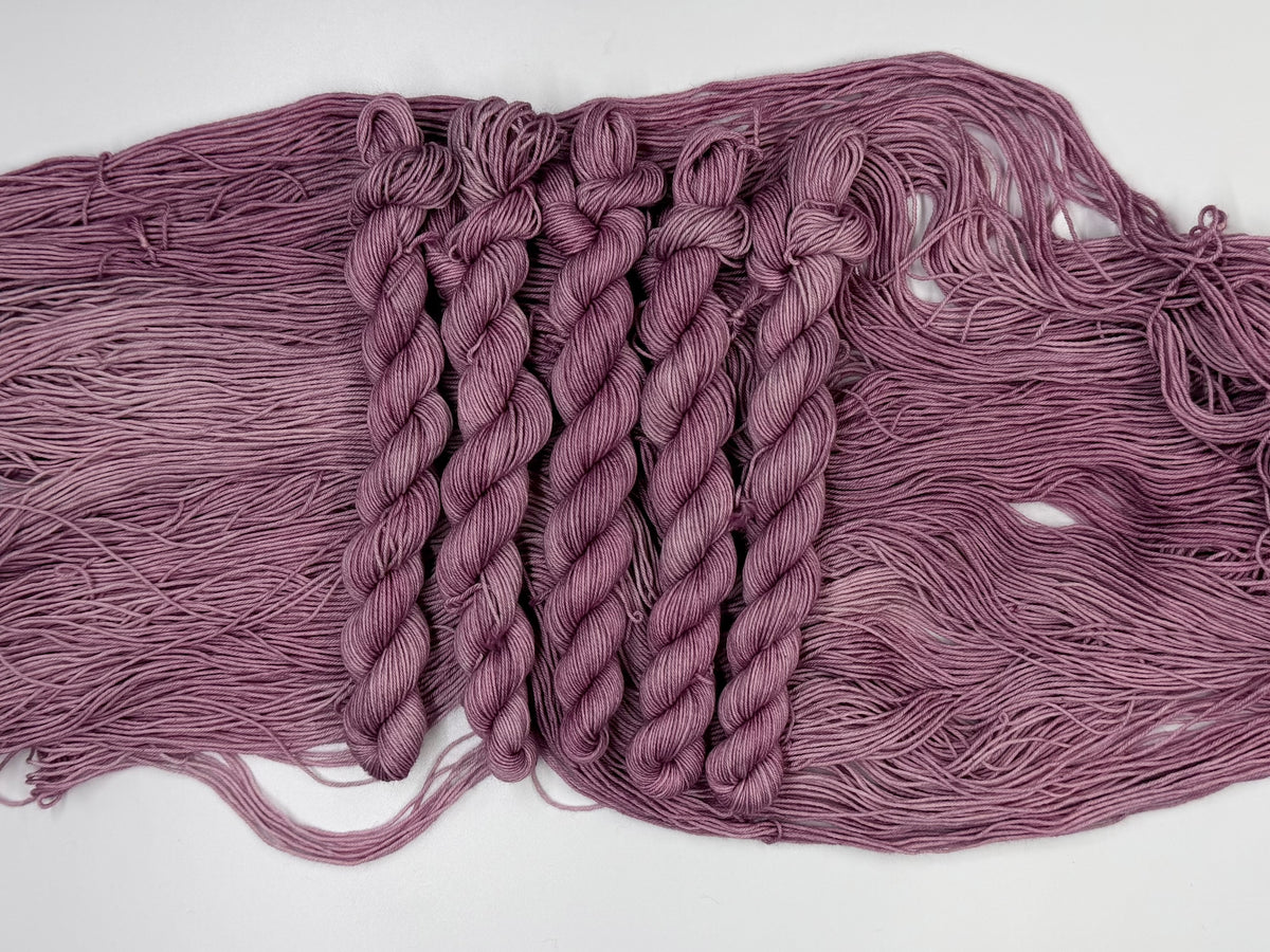 Raspberry Truffle-  Dyed to Order - Sweet Pea & Sparrow Hand Dyed Yarns
