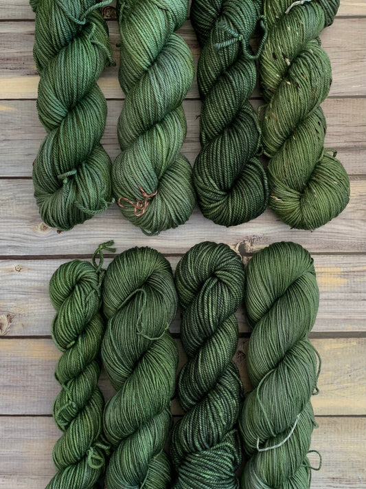 Lodge River Run -  Dyed to Order - Sweet Pea & Sparrow Hand Dyed Yarns