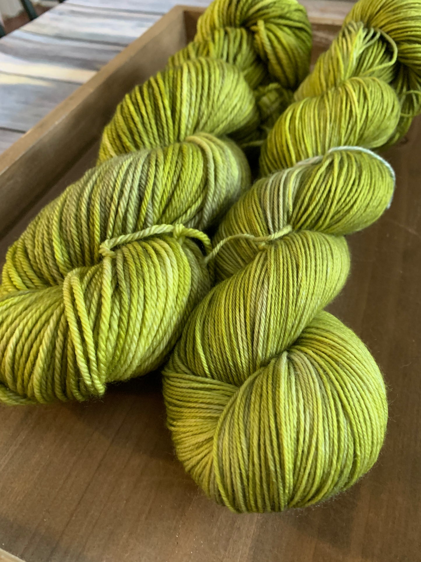 Coriander - Pre Order - Sweet Pea & Sparrow Hand Dyed Yarn