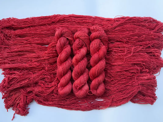 Red Barn -  Dyed to Order - Sweet Pea & Sparrow Hand Dyed Yarns