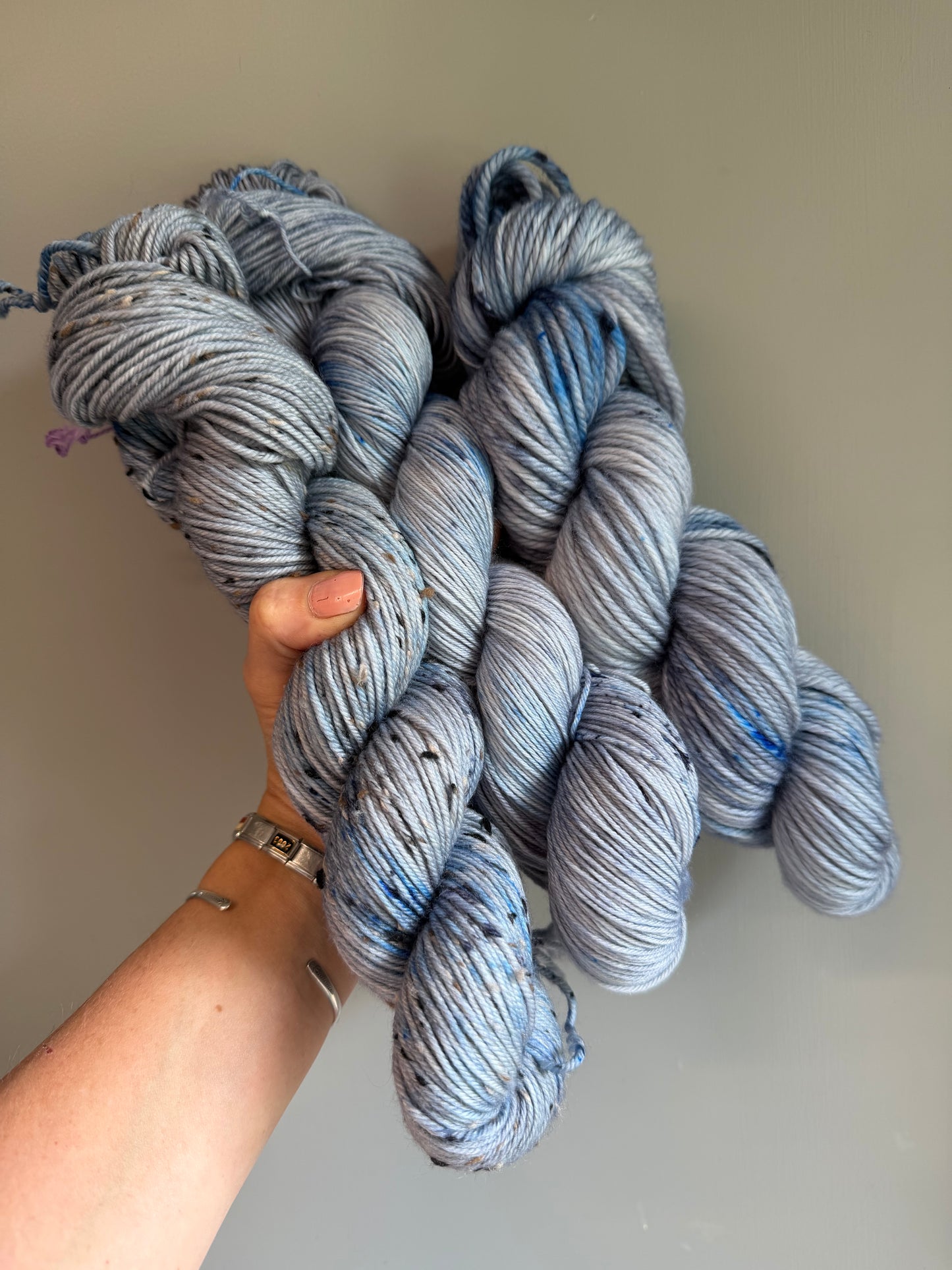 Snow Drifts -  Dyed to Order - Sweet Pea & Sparrow Hand Dyed Yarns
