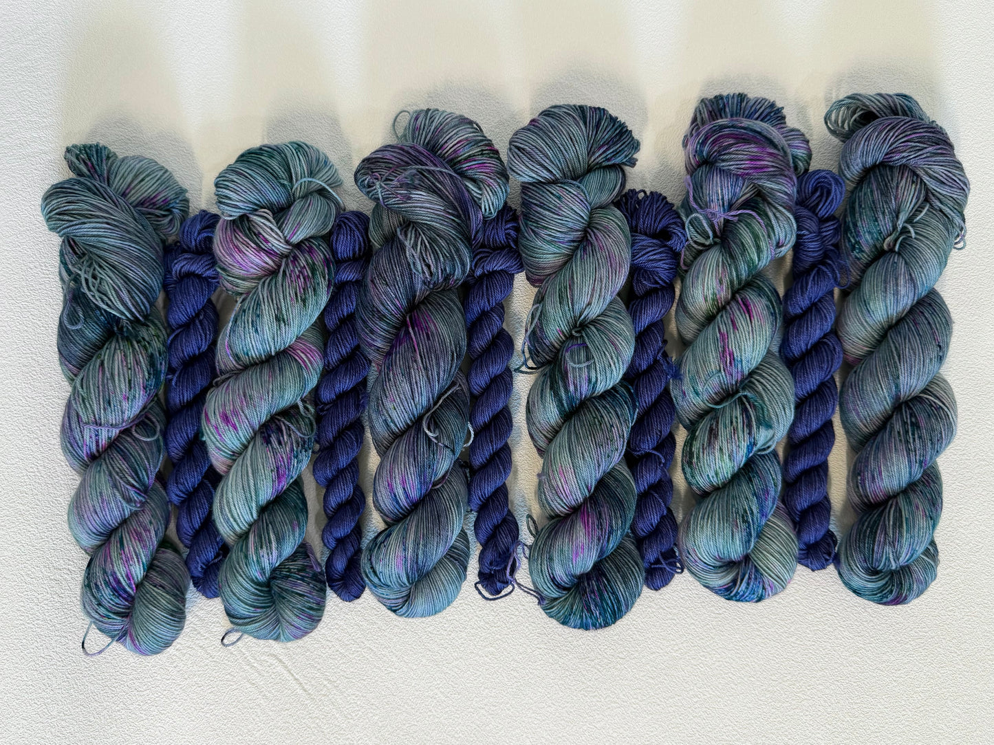 Meadow Socks - Sock Set-  Dyed to Order - Sweet Pea & Sparrow Hand Dyed Yarns