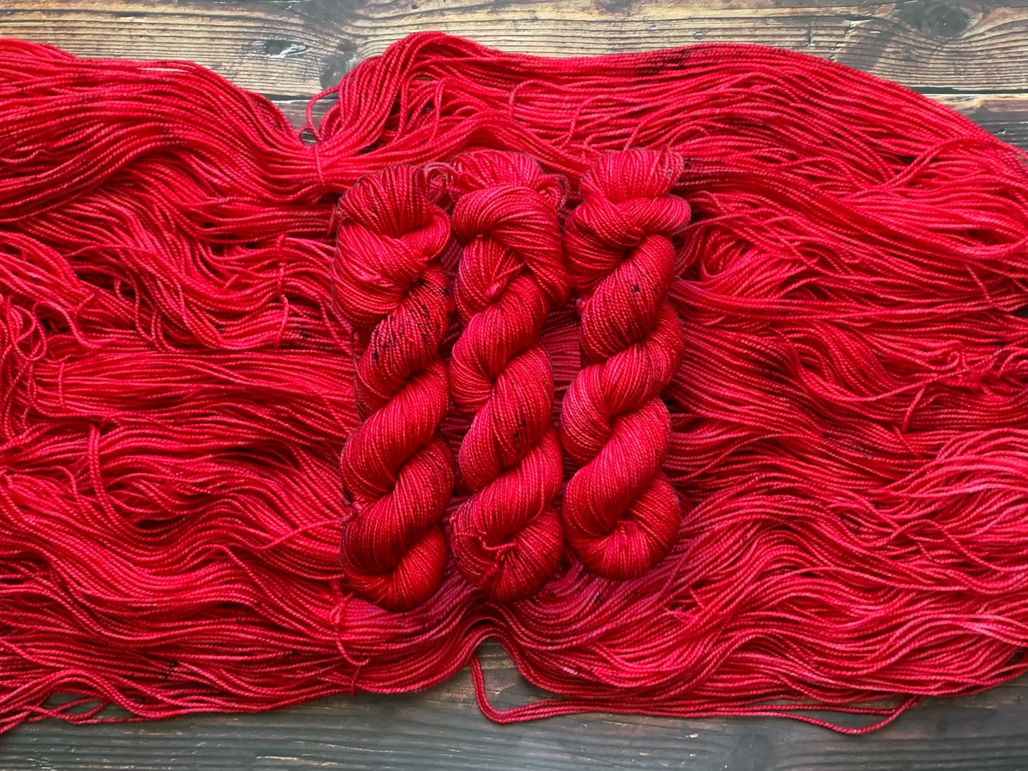 Cardinals -  Dyed to Order - Sweet Pea & Sparrow Hand Dyed Yarns