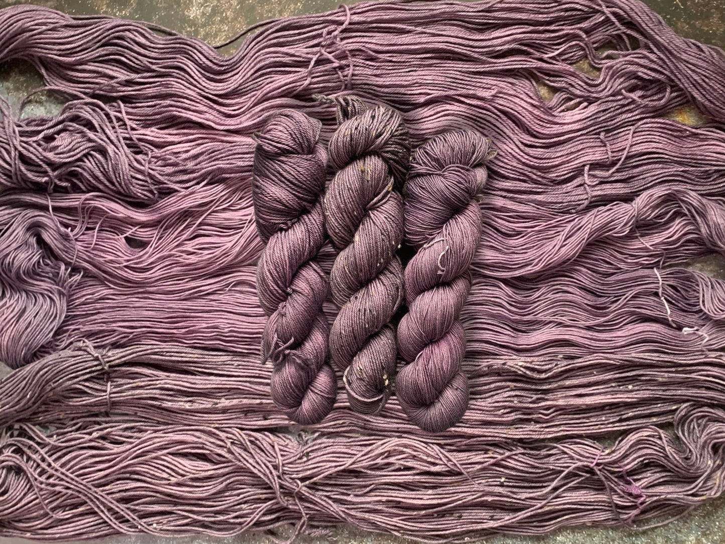 Purple Basil - Dyed to Order - Sweet Pea & Sparrow Hand Dyed Yarns