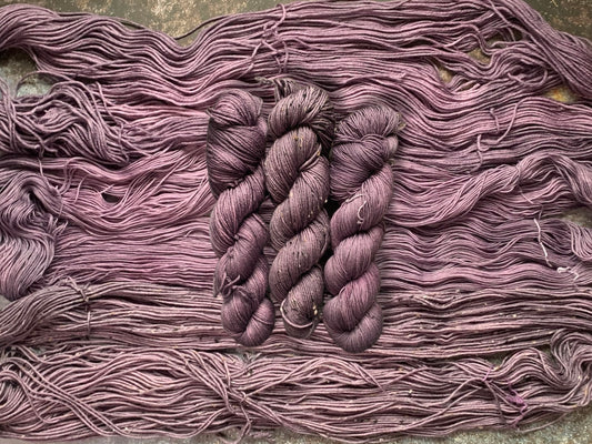 Purple Basil - Dyed to Order - Sweet Pea & Sparrow Hand Dyed Yarns