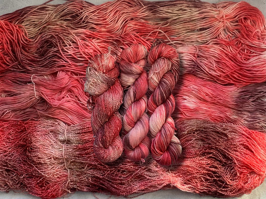 Flower Petal Confetti-  Dyed to Order - Sweet Pea & Sparrow Hand Dyed Yarns