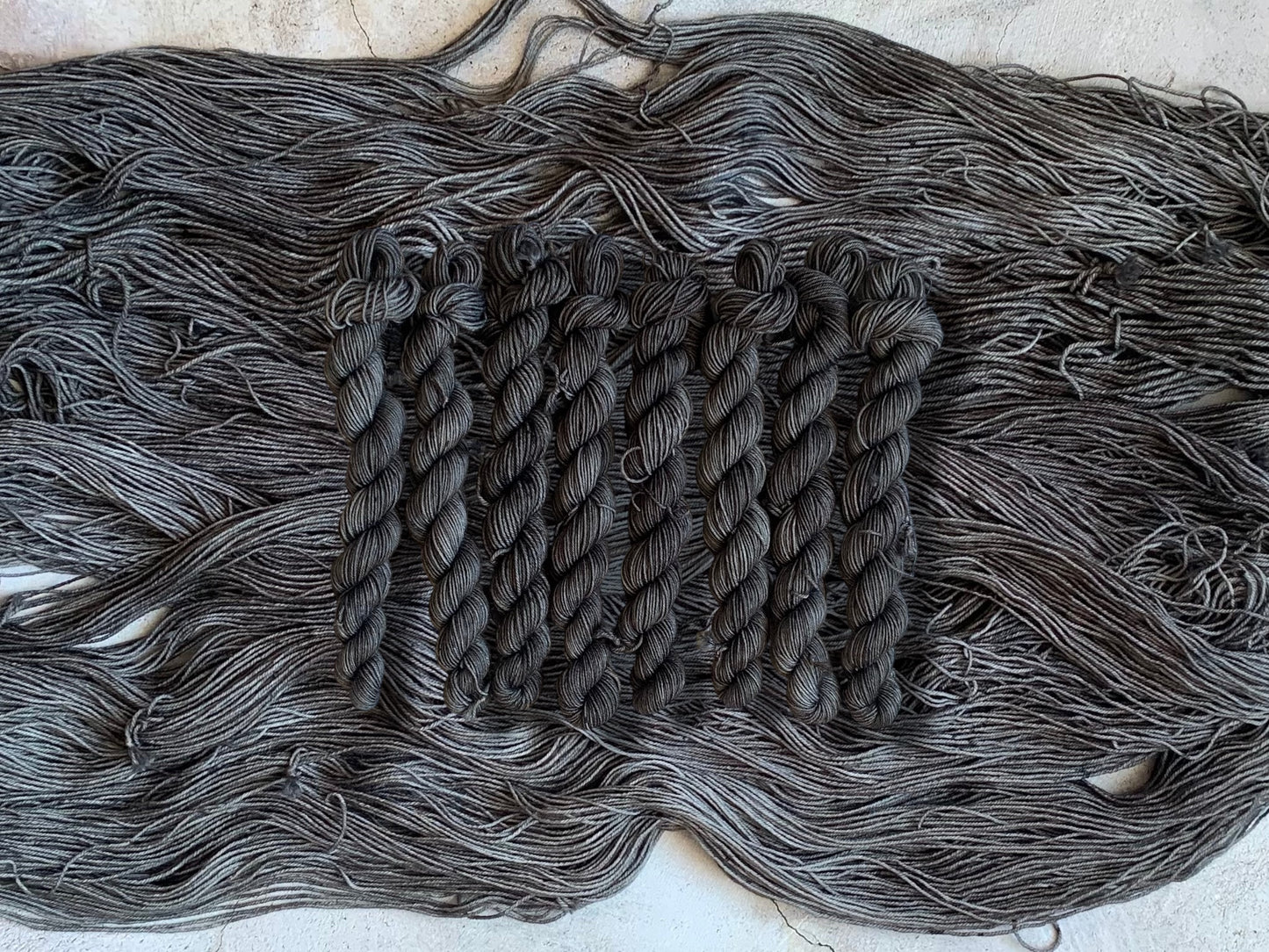 Slate-  Dyed to Order - Sweet Pea & Sparrow Hand Dyed Yarns