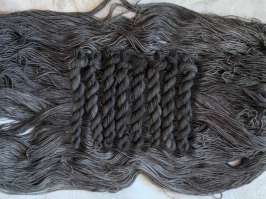 Slate-  Dyed to Order - Sweet Pea & Sparrow Hand Dyed Yarns