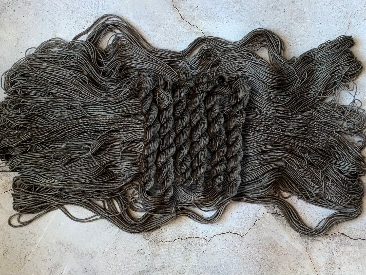 Bark-  Dyed to Order - Sweet Pea & Sparrow Hand Dyed Yarns