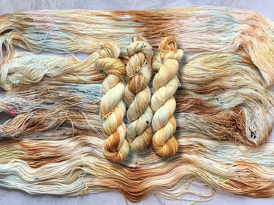 Curiosity -  Dyed to Order - Sweet Pea & Sparrow Hand Dyed Yarns - April Cat Club