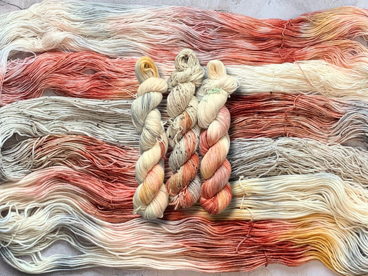Cat Nap-  Dyed to Order - Sweet Pea & Sparrow Hand Dyed Yarns - March Cat Club