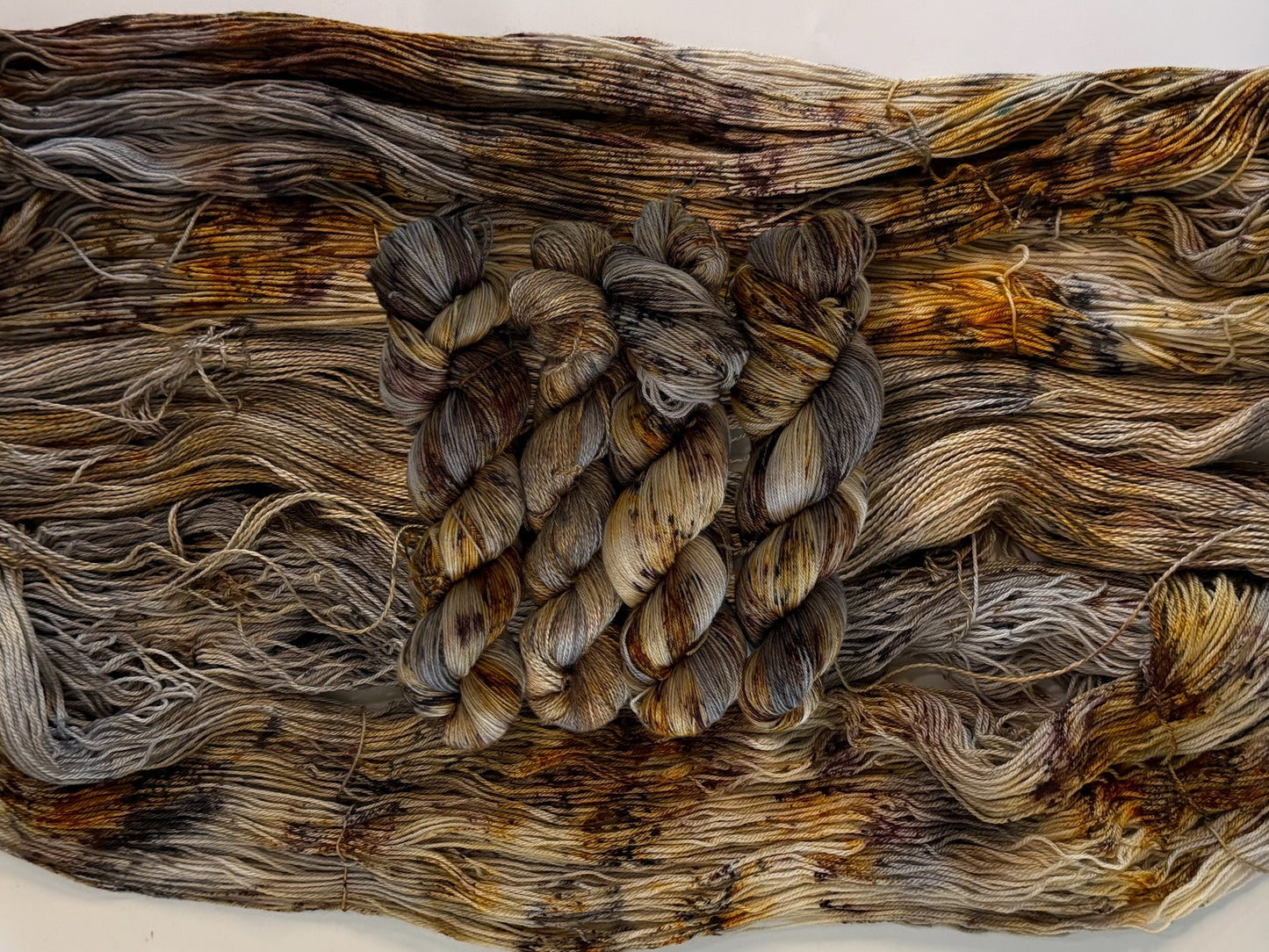 Brown Eyed Susans-  Dyed to Order - Sweet Pea & Sparrow Hand Dyed Yarns