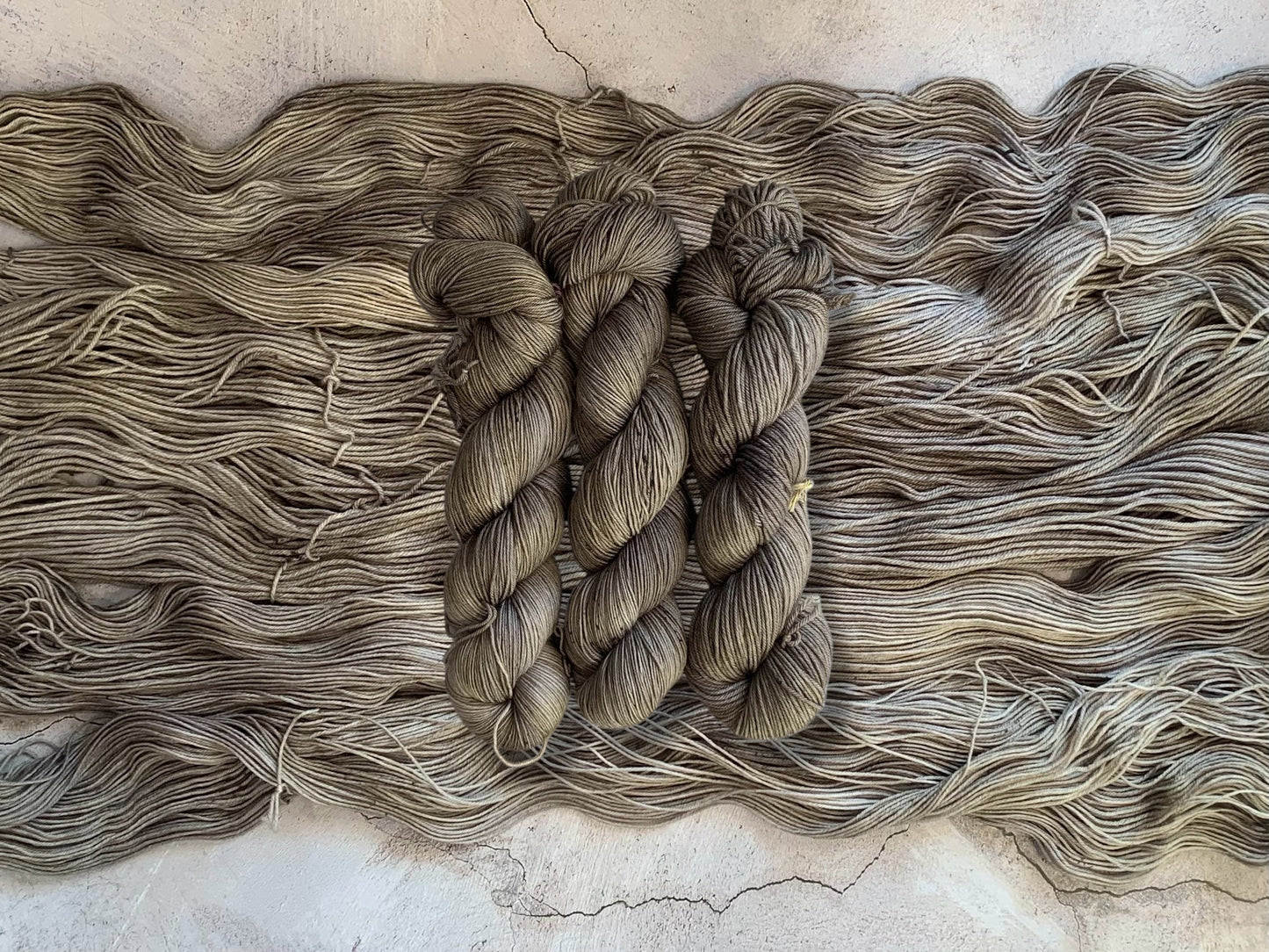 Great Blue Heron  -  Dyed to Order - Sweet Pea & Sparrow Hand Dyed Yarns