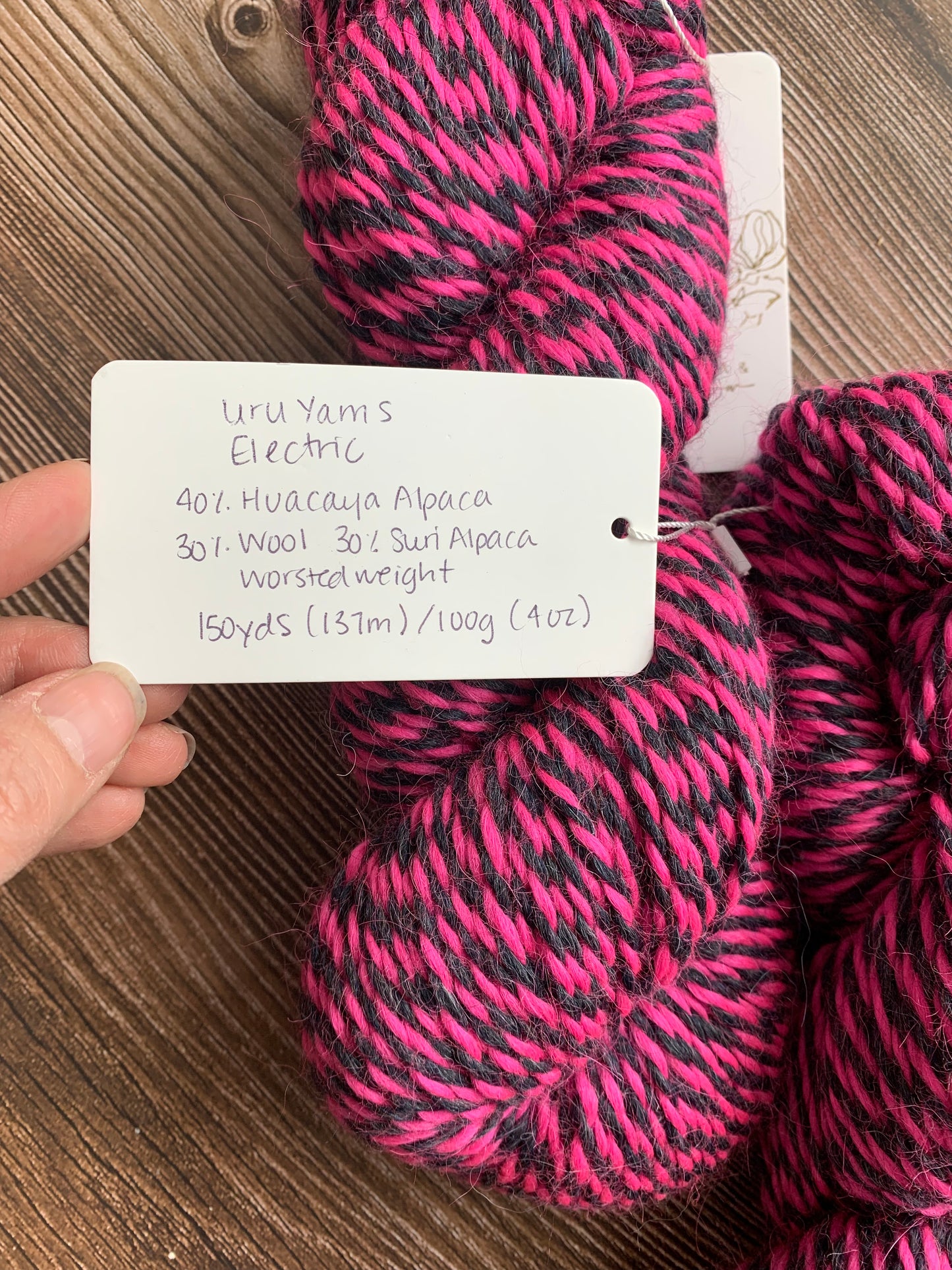 URU yarn- electric