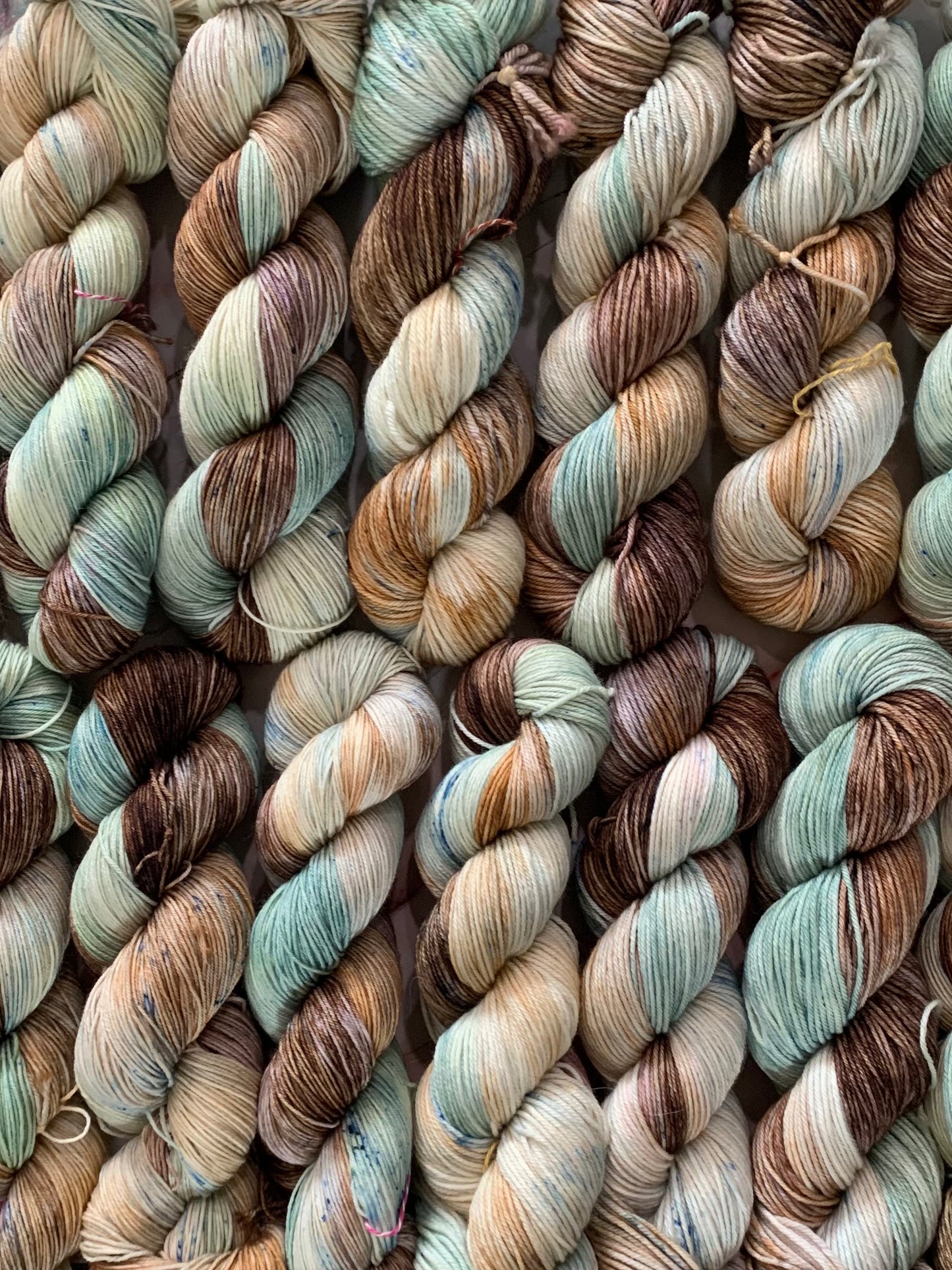 Monarch Butterfly -  Dyed to Order - Sweet Pea & Sparrow Hand Dyed Yarns - April Flutter  Club