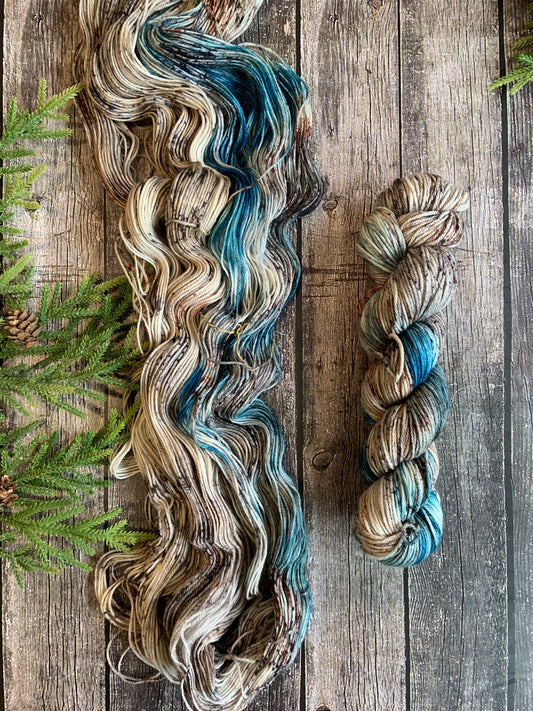 Ski Trail -  Dyed to Order - Sweet Pea & Sparrow Hand Dyed Yarns