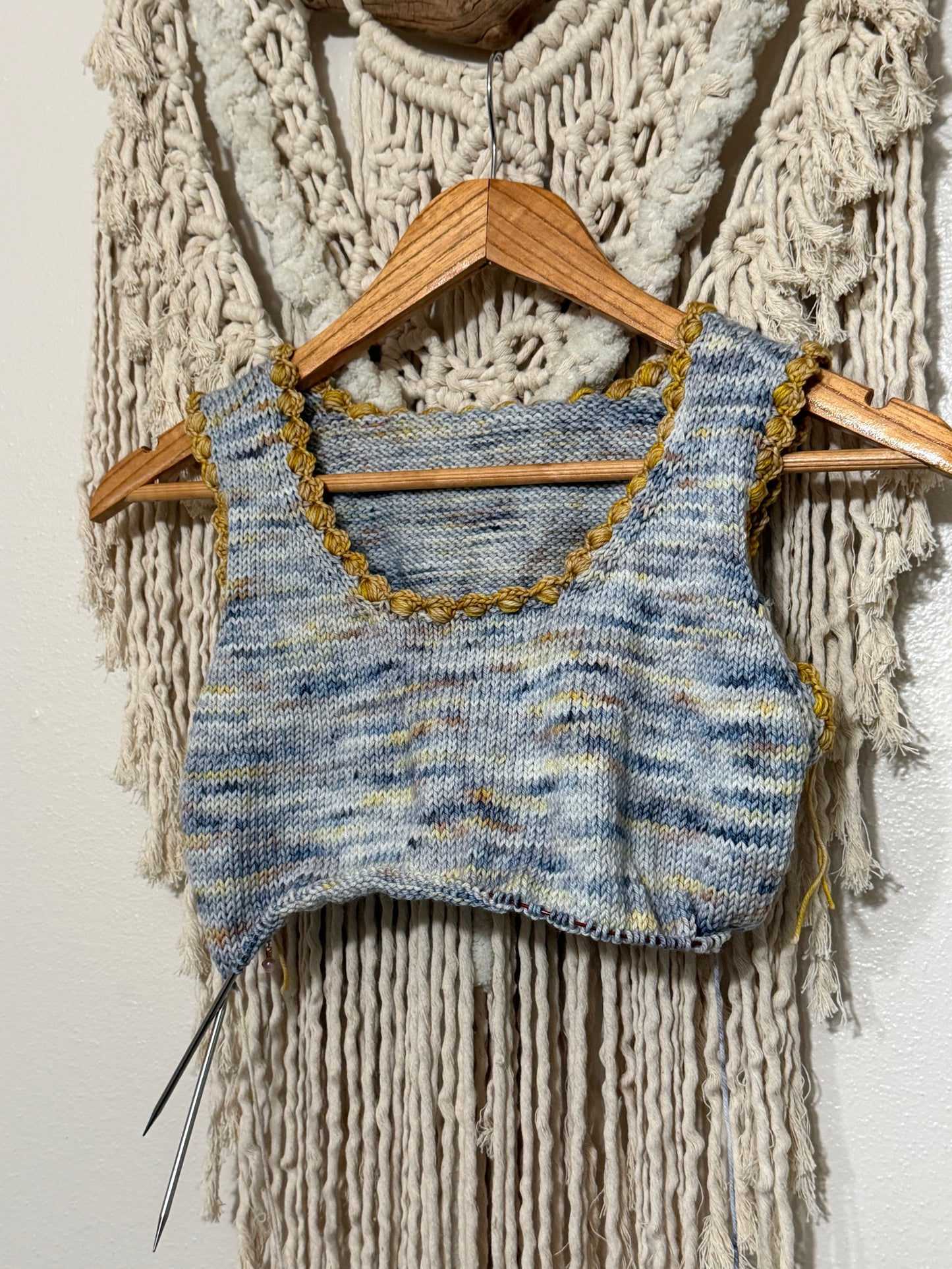Air Above Water Below -  Dyed to Order - Sweet Pea & Sparrow Hand Dyed Yarns