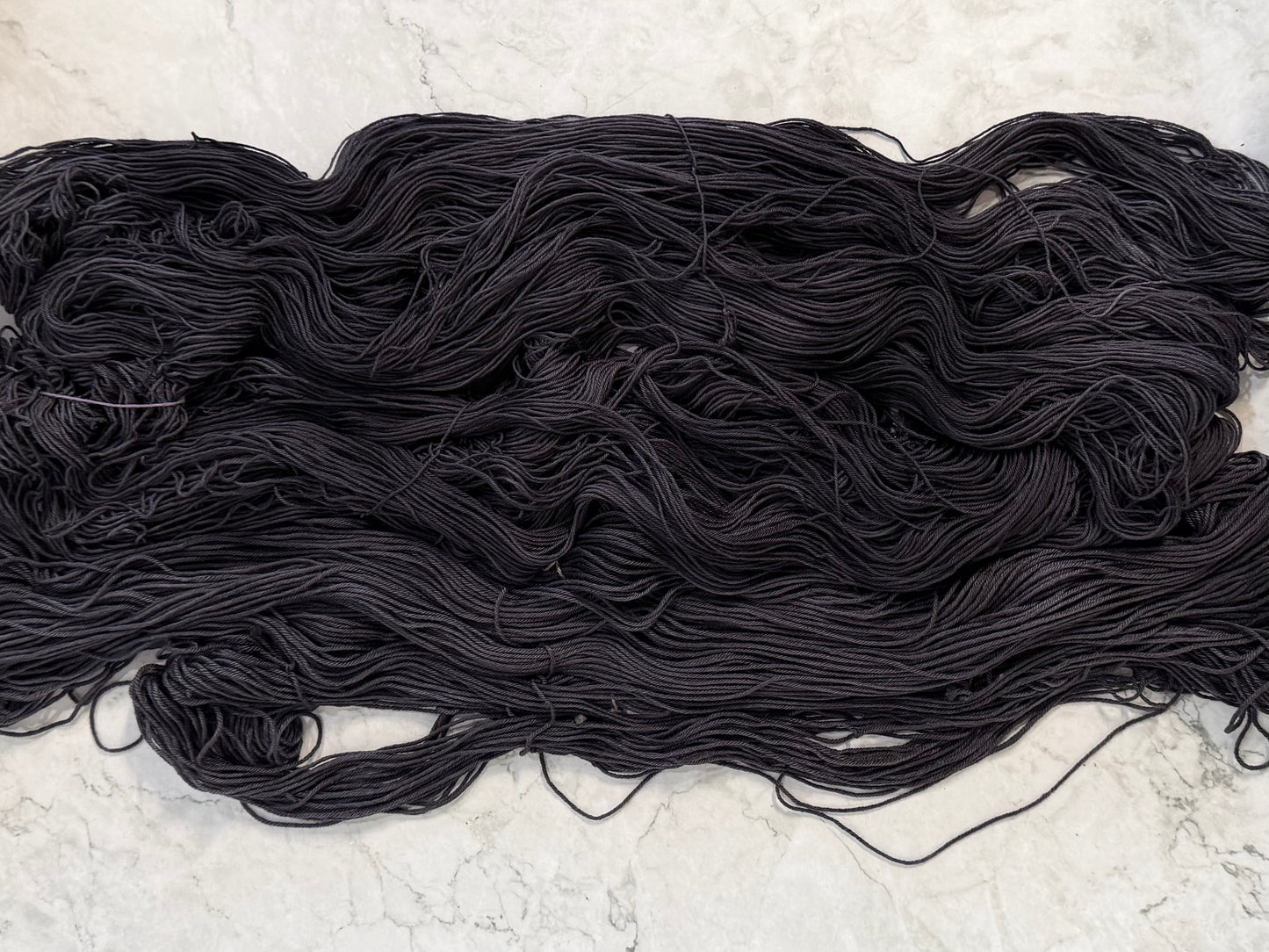 Black Sheep -  Dyed to Order - Sweet Pea & Sparrow Hand Dyed Yarns