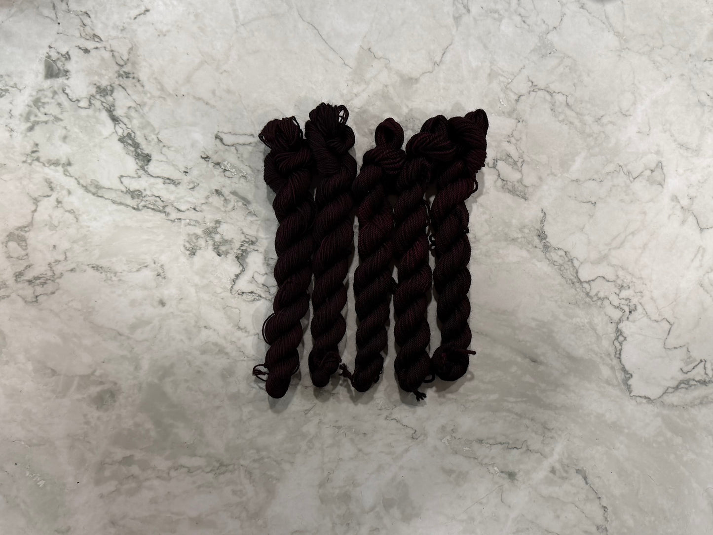 Blackberry Brandy-  Dyed to Order - Sweet Pea & Sparrow Hand Dyed Yarns