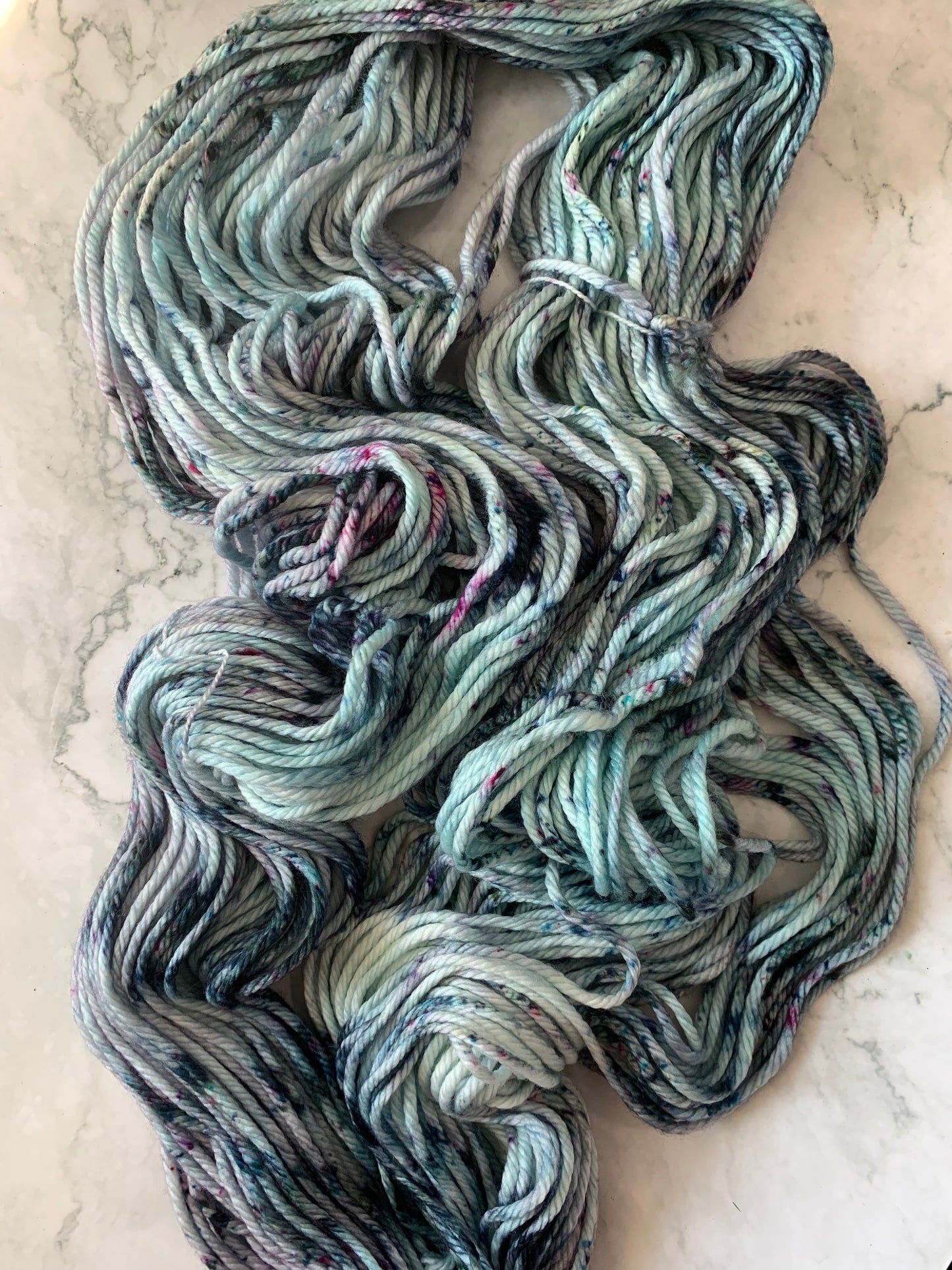 Winter Blues - Sweet Pea & Sparrow - Dyed to Order